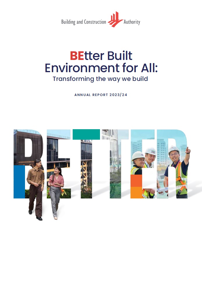 Cover picture of BCA Annual Report 2024