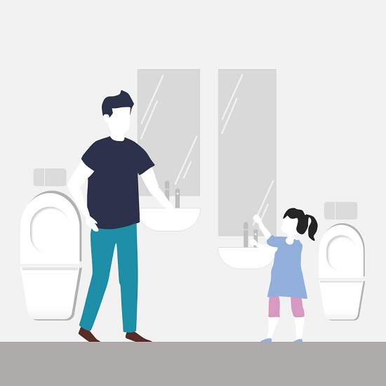 Family toilet